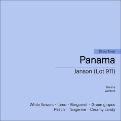 Panama Janson Lot 911 Geisha (Washed)