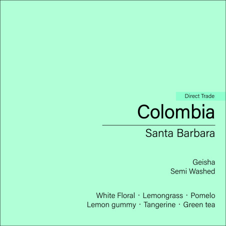 Colombia Santa Barbara (Semi Washed)