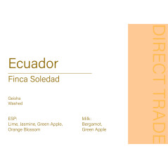 [ S.O.E ] Ecuador Finca Soledad_Geisha