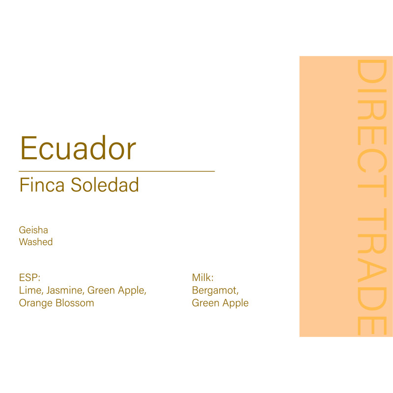 [ S.O.E ] Ecuador Finca Soledad_Geisha