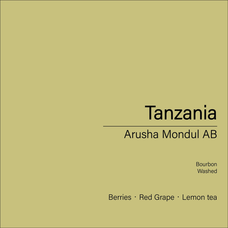 Tanzania Arusha Mondul AB_Bourbon (Washed)